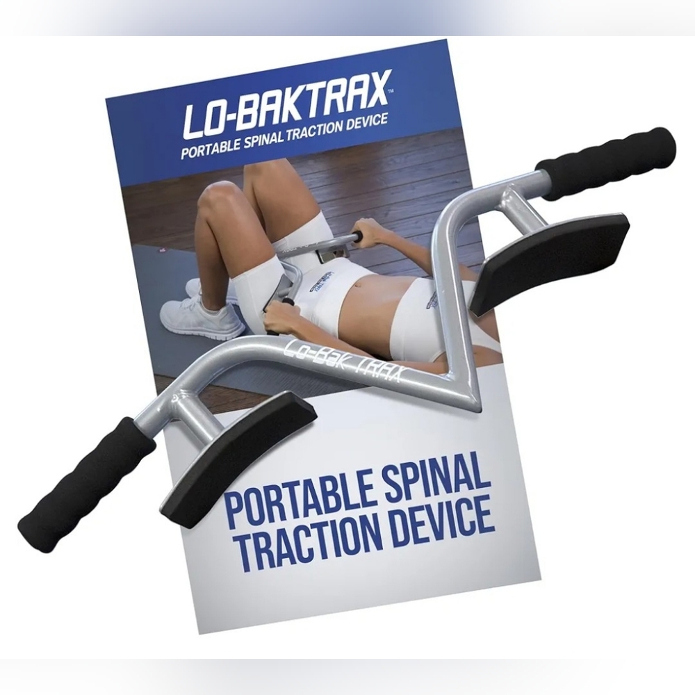 Lo-Bak TRAX By EZ-Bak Lumbar Spine Stretcher-Upper & Lower Back Stretcher